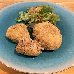 天然本鮪のメンチカツ
