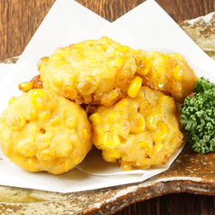 とうもろこしのかき揚げ