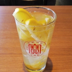 梅酒レモン