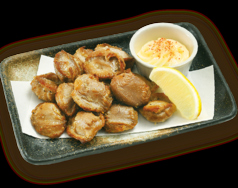 砂肝揚げ[一味マヨネーズ付き]