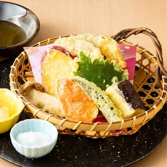 季節野菜の天ぷら