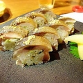 料理メニュー写真&nbsp;金華鯖の棒寿司(8貫)　※おみやげ用