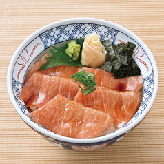 赤鉄火丼(まぐろ)/白鉄火丼(びんちょうまぐろ)/まぐろハラモ漬け丼