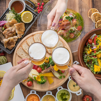 全コース飲み放題付き！単品飲み放題もございます☆