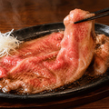 料理メニュー写真&nbsp;黒毛和牛の焼きすき