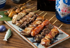 串盛り合わせ(5本)