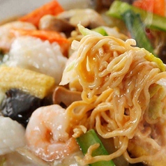 五目あんかけ焼きそば / 海鮮あんかけ焼きそば