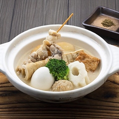 名物!鶏だしおでんの盛り合わせ 全部入り