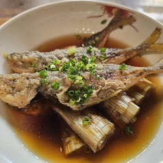 地魚と千住葱の南蛮漬け