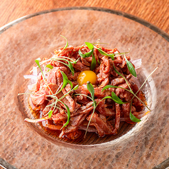 韓国風牛ミスジユッケ