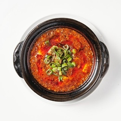 土鍋の麻婆豆腐