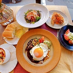 究極のハンバーグと窯焼きピザ trinity&夙川桜庵のコース写真