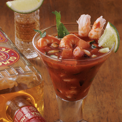 酸味と香りの調和を楽しむ気取らない本場セビーチェアカプルケーニョをはじめ、本場の味を大切にした料理の写真