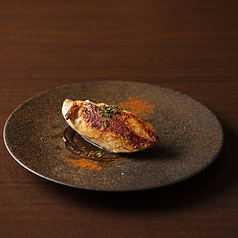 美桜鶏のコンフィ　バルサミコのソース