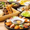 【女子会人気No.1★180分飲み放題付きコースも】大定番の「焼き鳥」＋「つくね3種」も堪能いただけるコースもご用意♪一本ずつ手打ちで丹念に仕上げる自慢の焼き鳥は、写真映えもしてコスパも抜群です◎ゆったり3時間飲める特別なプランで、お喋りも食事も心ゆくまでお楽しみください！