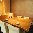 ゆったり座れる空間でリラックスしながら美味しいごはんをお楽しみください☆