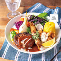 1プレートに美味しいがつまった大人のお子様ランチ♪