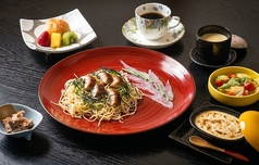 うなぎの冷製パスタセット