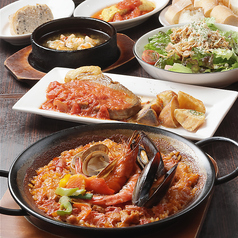 スペイン料理 ニニョ トラヴィエソ 京橋のコース写真