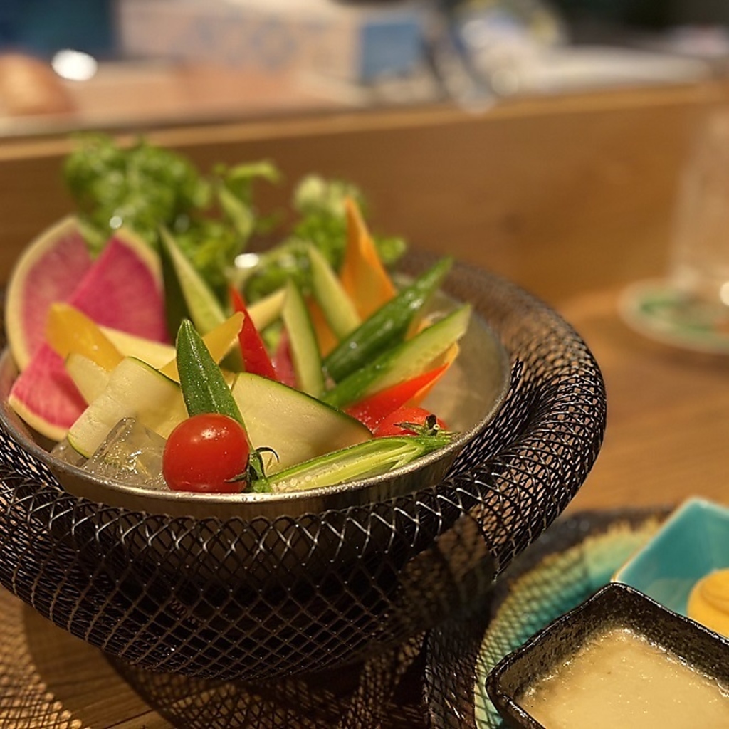 大人気！バーにゃんカウダ♪彩鮮やかなお野菜を♪