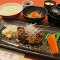 料理メニュー写真&nbsp;和風バンバーグステーキ膳