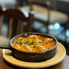 カリフラワーのスパイシークリームグラタン