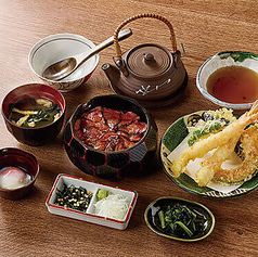 和牛ひつまぶしと天ぷら御膳