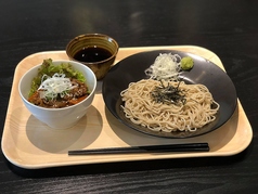 もり蕎麦ミニ丼定食