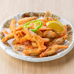 まるごと甘エビ唐揚げ