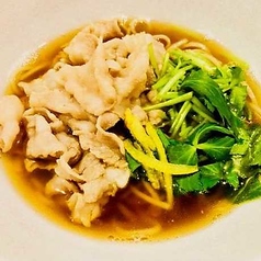 米豚こしおうの肉蕎麦