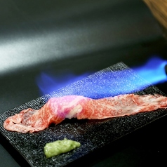 宮崎牛炙り寿司