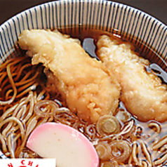 とり天かけ蕎麦