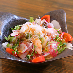 れんまろの海鮮サラダ