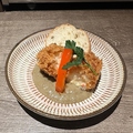 料理メニュー写真&nbsp;蟹クリームコロッケ　～蟹味噌バターソース～