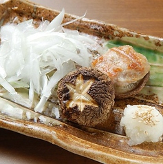 ●助さん【Shiitake mushuroom with minced meat】