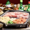 料理メニュー写真&nbsp;国産豚サムギョプサルセット
