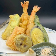 季節の天ぷら盛り合わせ