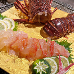 イセエビのお刺身