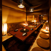 ▼和食居酒屋で宴会を堪能 ▼