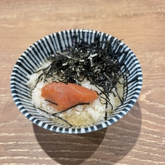 明太子だし茶漬け