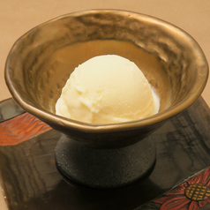 バニラアイス