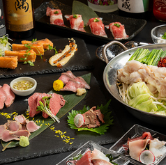 肉刺しと牡蠣 びー〇 ビーマルのコース写真