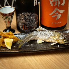 鮎の塩焼き/本日の川魚