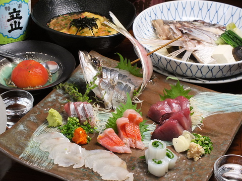 新鮮な魚介と、本格創作和食をリーズナブルかつお気軽に堪能できる。