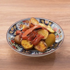 インカめざめの塩辛じゃがバター