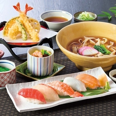 寿司天ぷらきしめん和膳