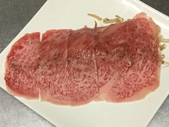 米沢牛の大トロ炙り焼き