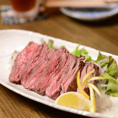 牛ハラミの炭火焼き にんにく醤油