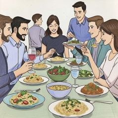 Pesce Piatto ペッシェピアット えのきのコース写真