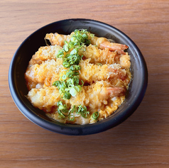 海老天玉子とじ丼